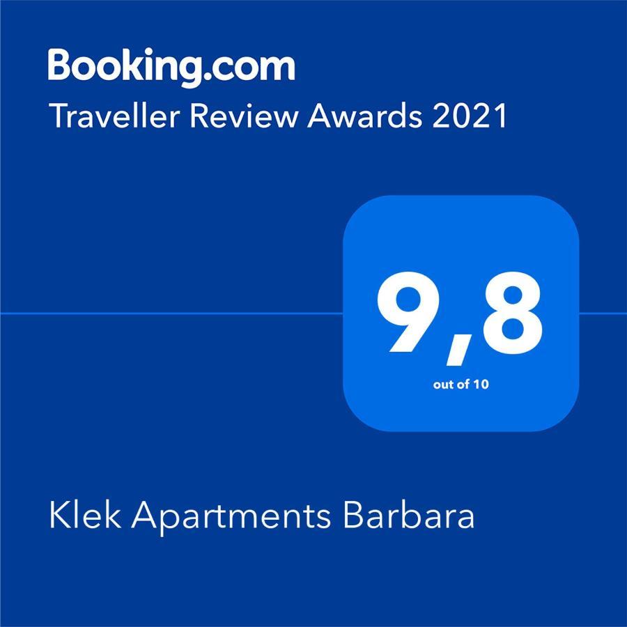 Klek Apartments Barbara 외부 사진